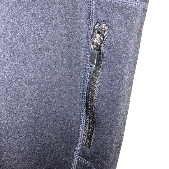 Fabletics motion 365 black athletic leggings with zippers and phone pocket XL #7 - Picture 2 of 11